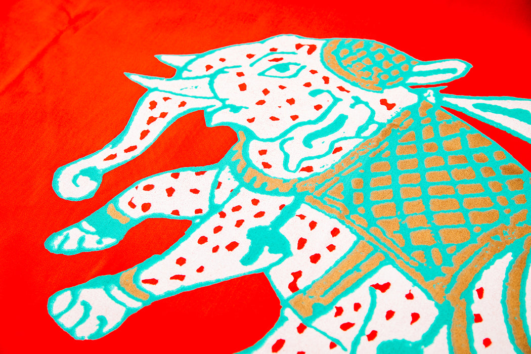 風呂敷 森羅万象 赤