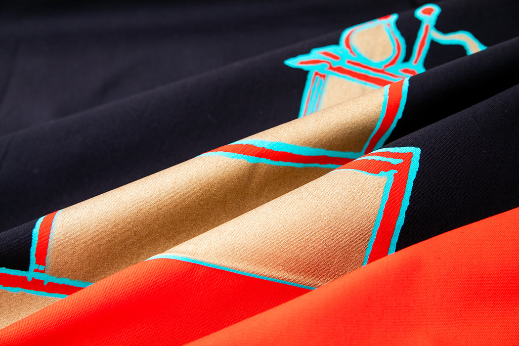 風呂敷 森羅万象 赤