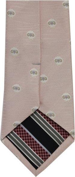 ネクタイひつじ(ピンク)