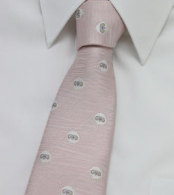 ネクタイひつじ(ピンク)