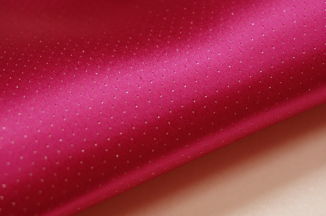 ネクタイ 本繻子　フューシャピンク