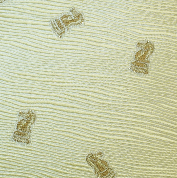 ネクタイ 馬（ナイト）イエロー