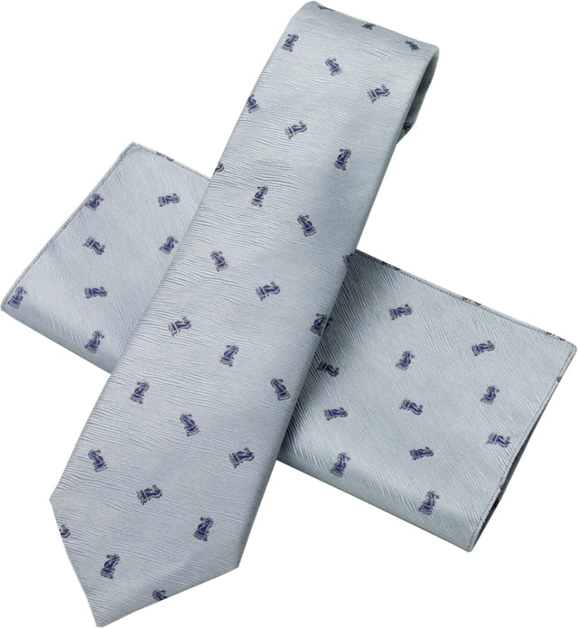 ネクタイ 馬（ナイト）ブルー